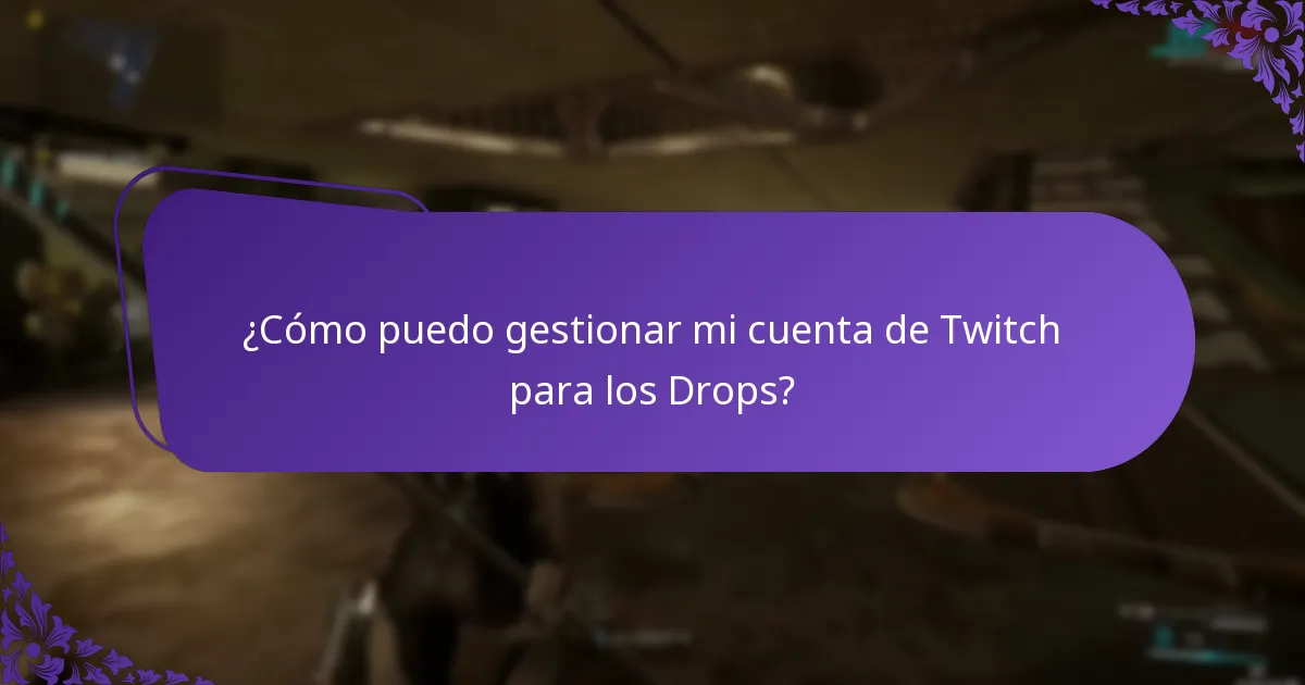 ¿Cómo puedo ver mi historial de recompensas de Twitch Drops?
