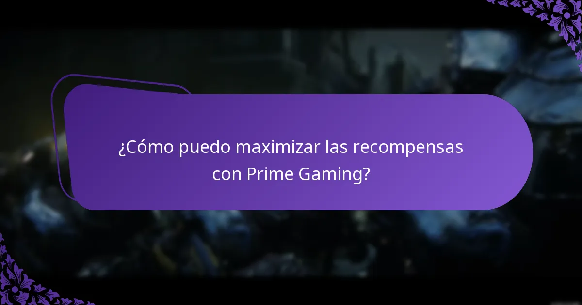 ¿Cómo gestiono la configuración de mi cuenta de Prime Gaming?