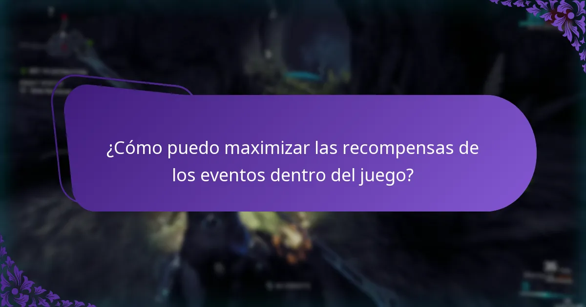 ¿Cuáles son los requisitos para participar en eventos dentro del juego?