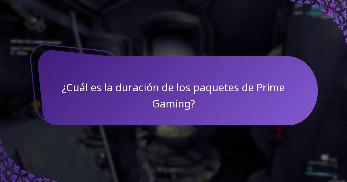 ¿Cuáles son los tipos de recompensas disponibles en los paquetes de Prime Gaming?