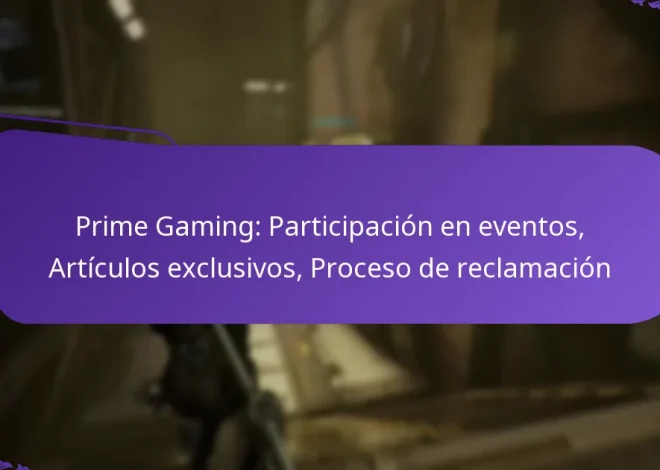 Prime Gaming: Participación en eventos, Artículos exclusivos, Proceso de reclamación