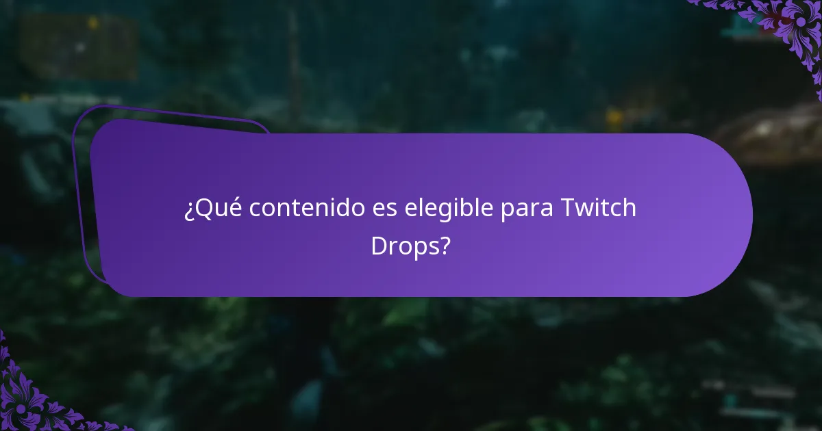 ¿Cuáles son las diferencias entre los eventos de Twitch Drops?